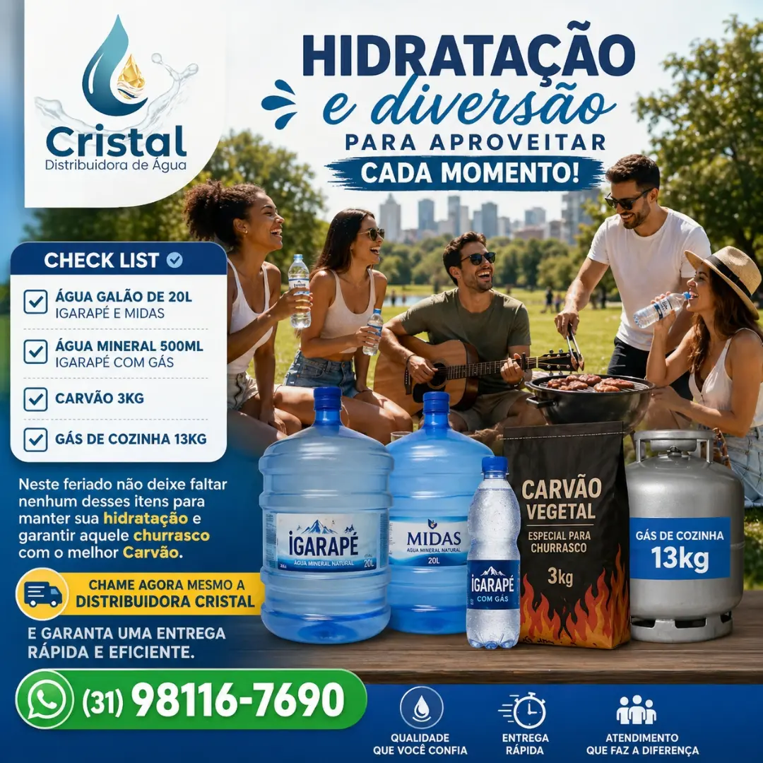 Publicação da Distribuidora Cristal 6